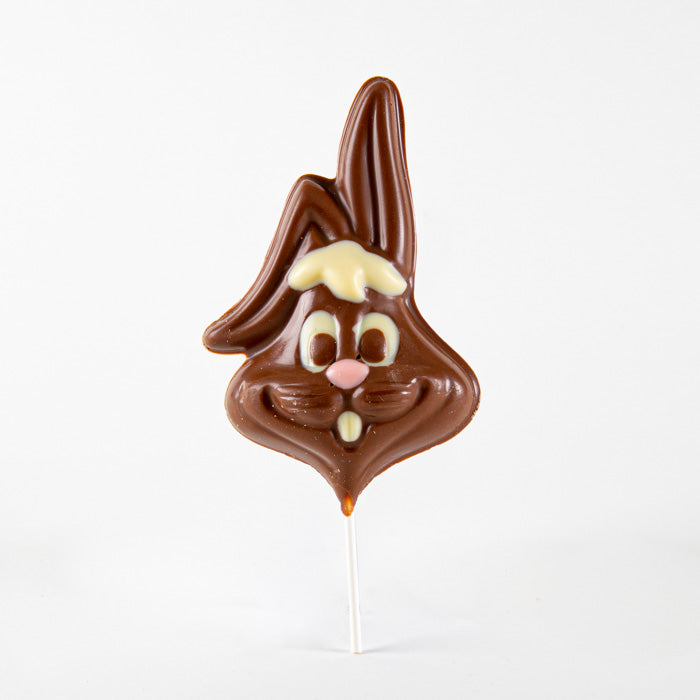 Belgian Chocolate Bunny Lollipop