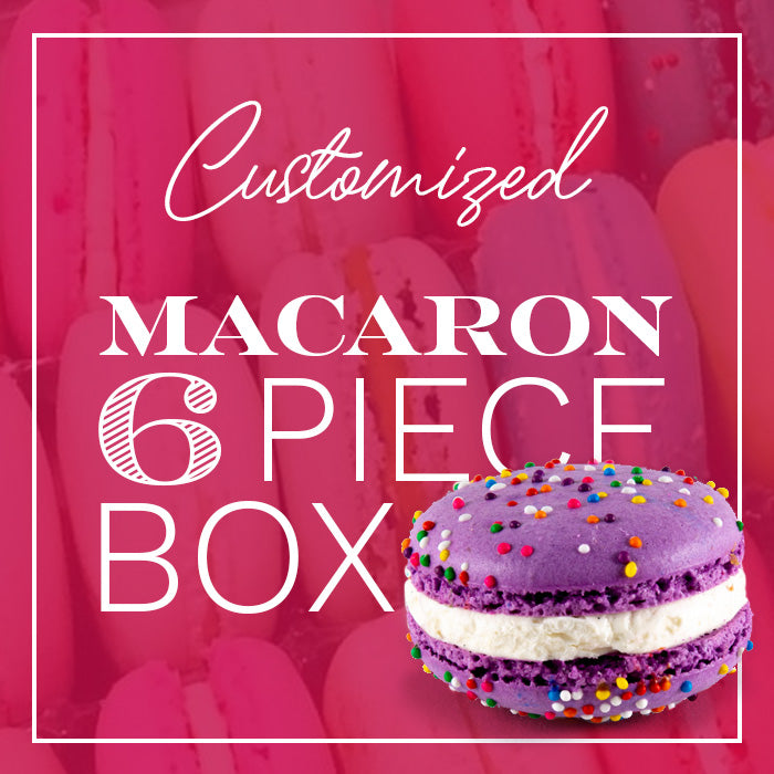 Customized Box of Macarons — 6 pieces